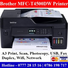 Brother MFC-T4500DW Printer Price Sri Lanka. Brother MFC-E4500DW Colour Photocopy Machine