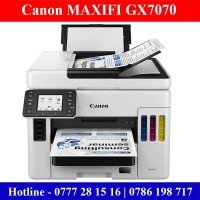 Canon MAXIFY GX7070 Printer Price in Sri Lanka | High Volume Ink Tank Business Printer