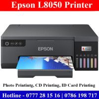 Epson L8050 Printer Price Sri Lanka. Epson L8050 Plastic ID Card Printer