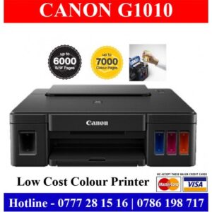 Canon PIXMA G1010 Printer Price in Sri Lanka. Ink Tank Colour Printer