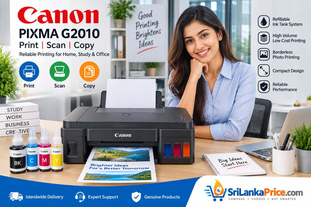 Canon PIXMA G2010 Printer Price in Sri Lanka for office use