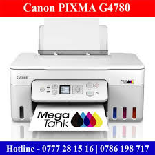 Canon PIXMA G4780 Printer Price in Sri Lanka. Colour duplex printer with photocopy wifi